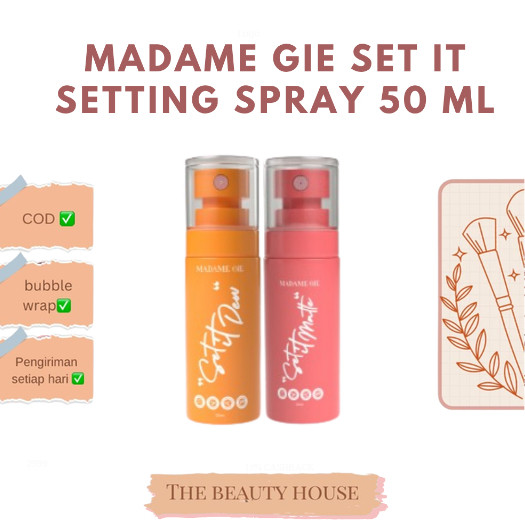 MADAME GIE SET IT SETTING SPRAY