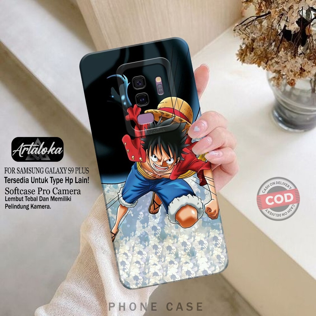 Softcase Hp Samsung Galaxy S9 Plus Fashion Case Anime Case Samsung Galaxy S9 Plus Silikon TPU Pro Ca