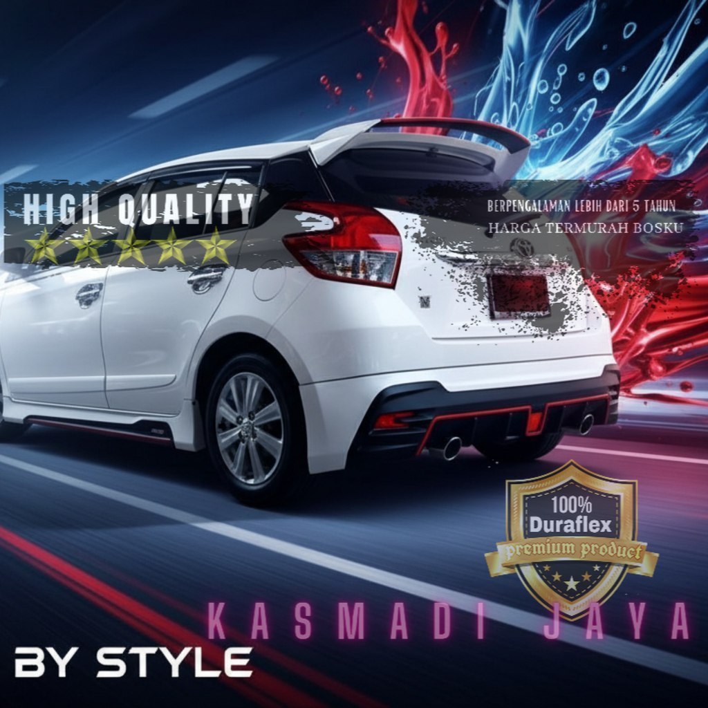 bumper yaris bodykit toyota yaris body kit yaris viper 2014-2017 BEMPER / BUMPER YARIS