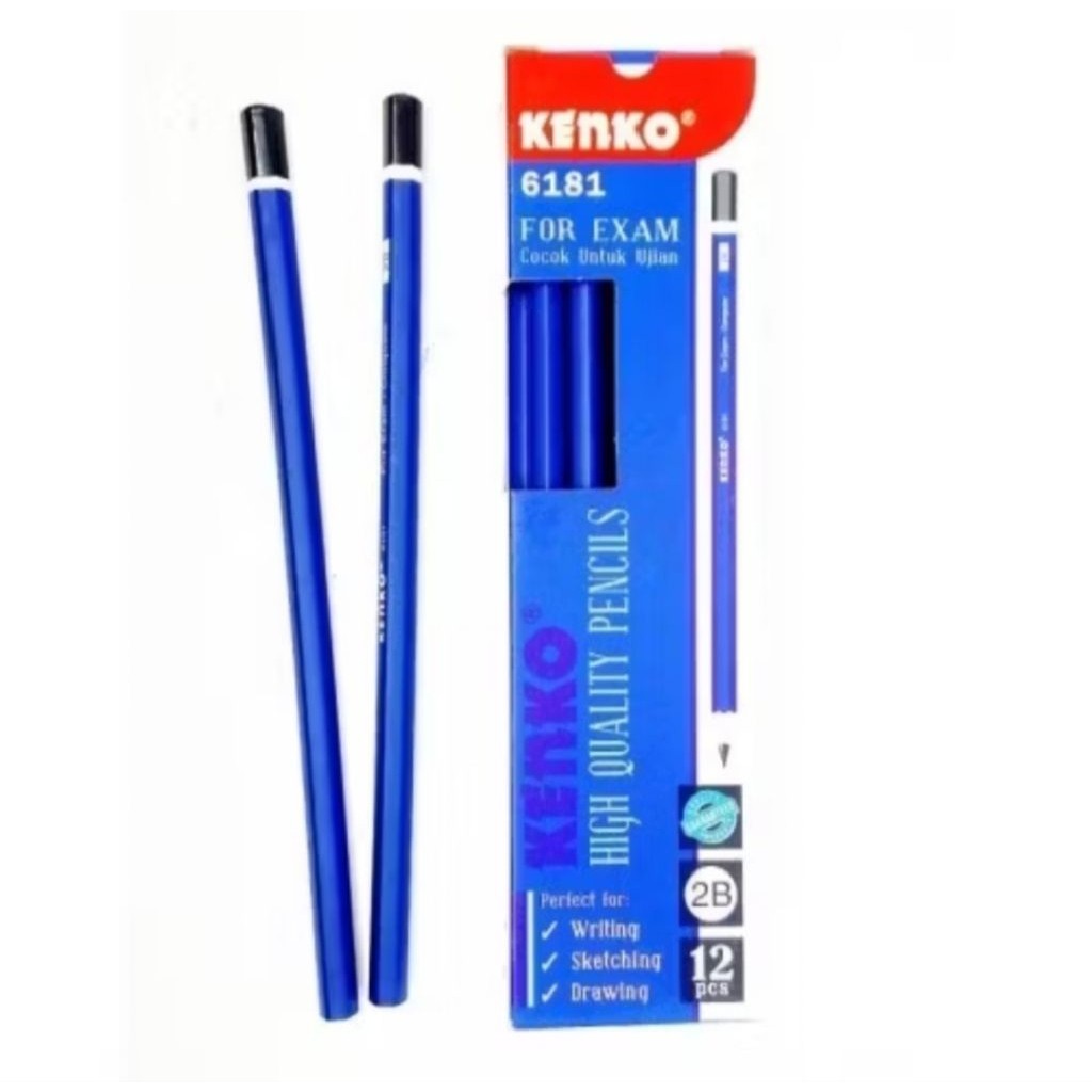 Pensil 2B kenko 6181/6191 ( 1pak/12pcs )