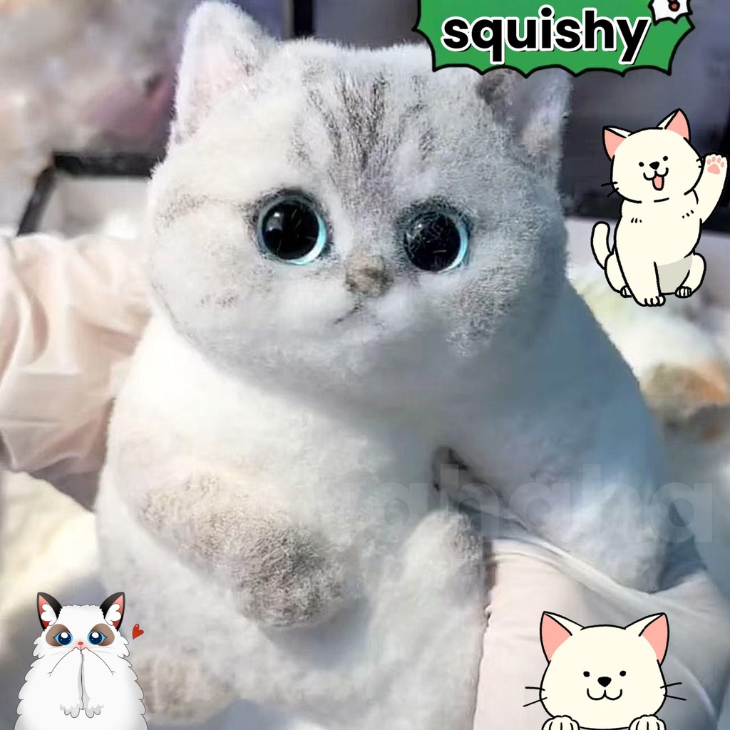 Taba Squishy Premium Xiaomimi Kucing Besar Cat Stress Relief Toy Mainan Pencet Anti Stress/Squishy K