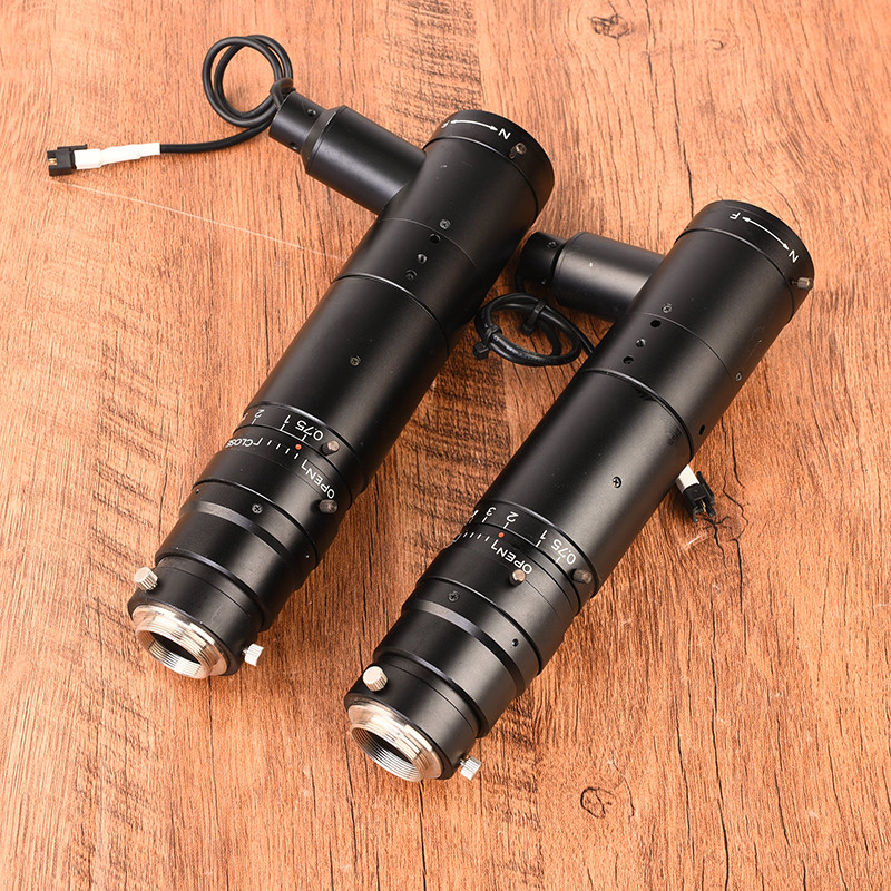 Coaxial telecentric lens C mount 075X45X zoom lens