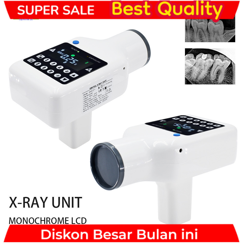 RU EU In Stock Portable Dental X Ray Camera X-ray Machine Compatible with Digital Sensor X-ray Film 