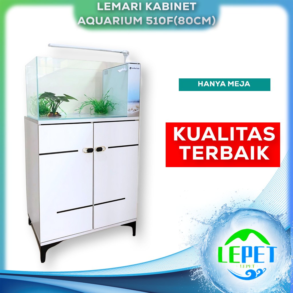 LEPET lemari kabinet aquarium 510F(80cm)/ Kabinet aquarium / meja aquascape / akuarium cabinet
