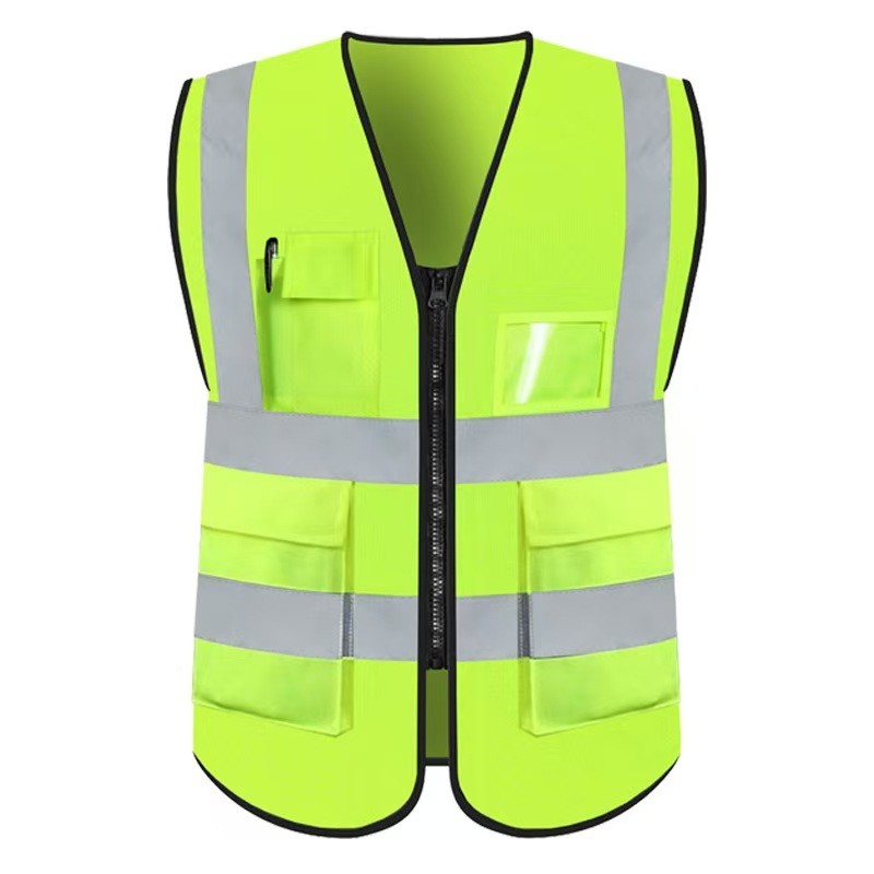 Moon Eissa Accecories Rompi Safety Hijau / Safety Vest Proyek Polyester / Rompi proyek Safety Polyes