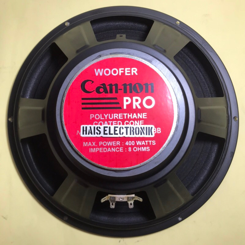 speaker 12 inch cannon pro woofer Subwoofer canon