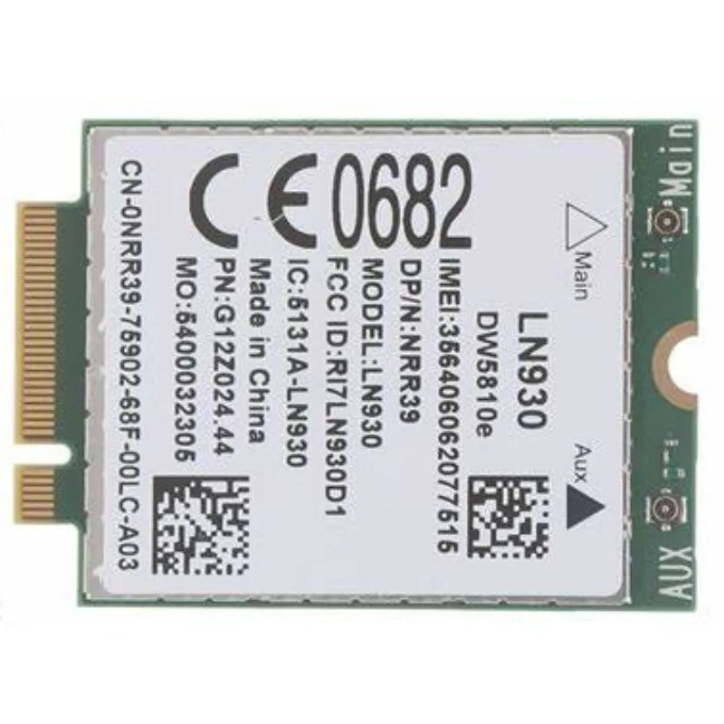 wireless adapter Card for DELL DW5810e TELIT 4G LN930 M2 LTE FDD   LTE Mobile WWAN NGFF