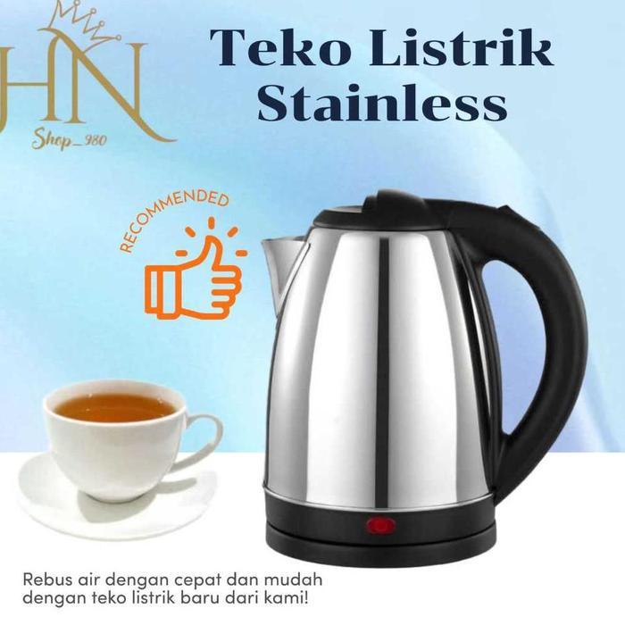 Ready Teko Listrik Pemanas Air Sq Electric Kettle 2L