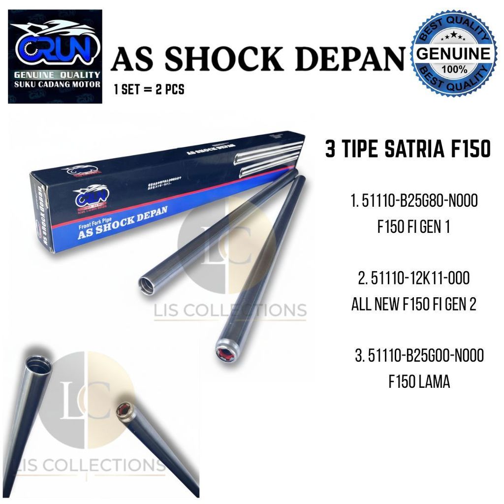 CRUN As Shock Depan Suzuki Satria FU150 OLD As Shockbreaker Satria FU 150 FI