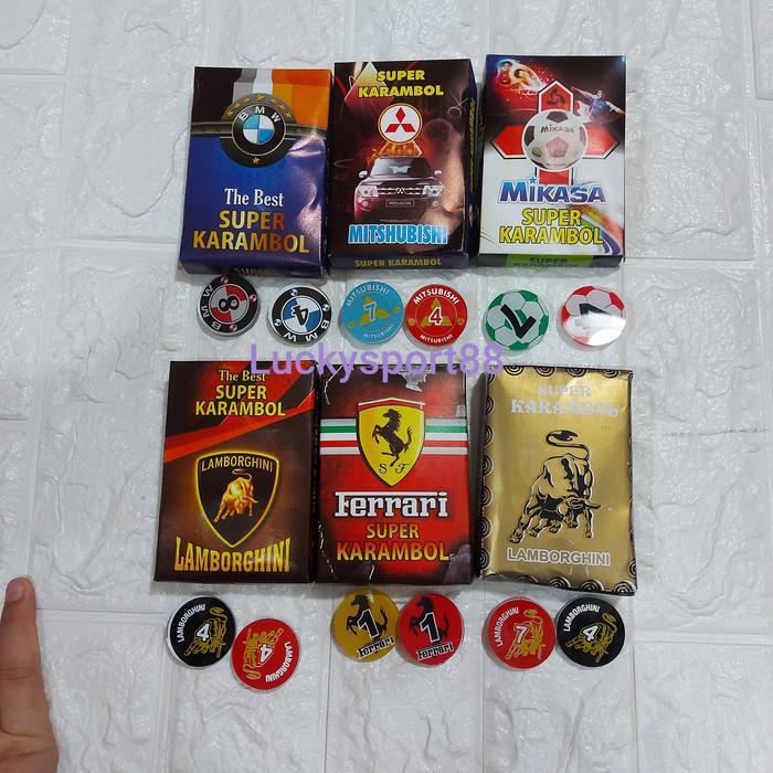 Biji Karambol biasa super tebal - super5mm