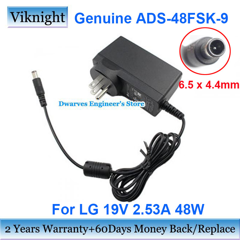 Genuine ADS-48FSK-19 19048EPCU-1 19V 2.53A 48W Switing Adapter arger For LG DA-48F19 PA-1650-43 29UB