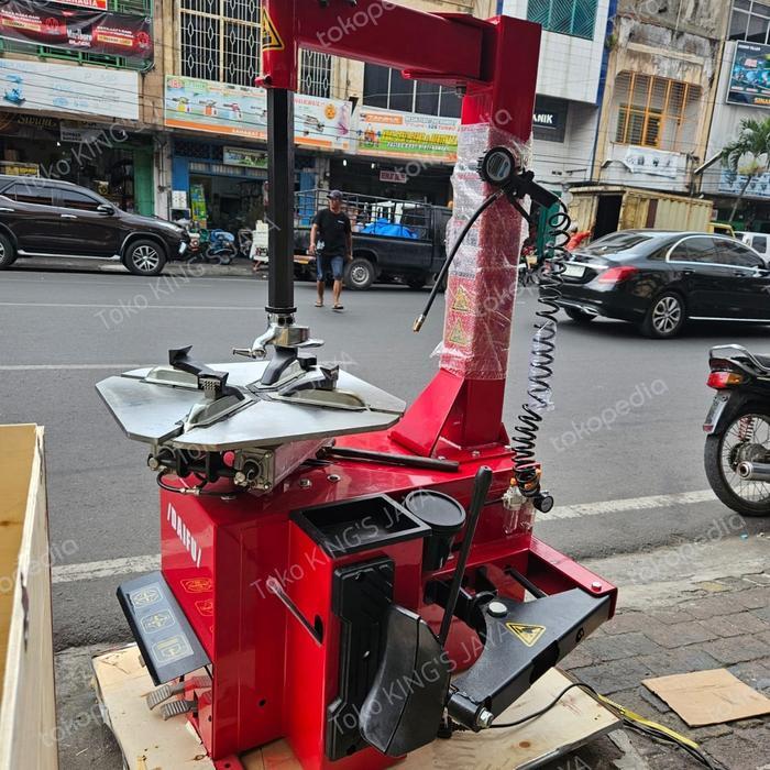 Mesin Buka Congkel Pembuka Ban Otomatis Mobil Motor Tire Tyre Changer