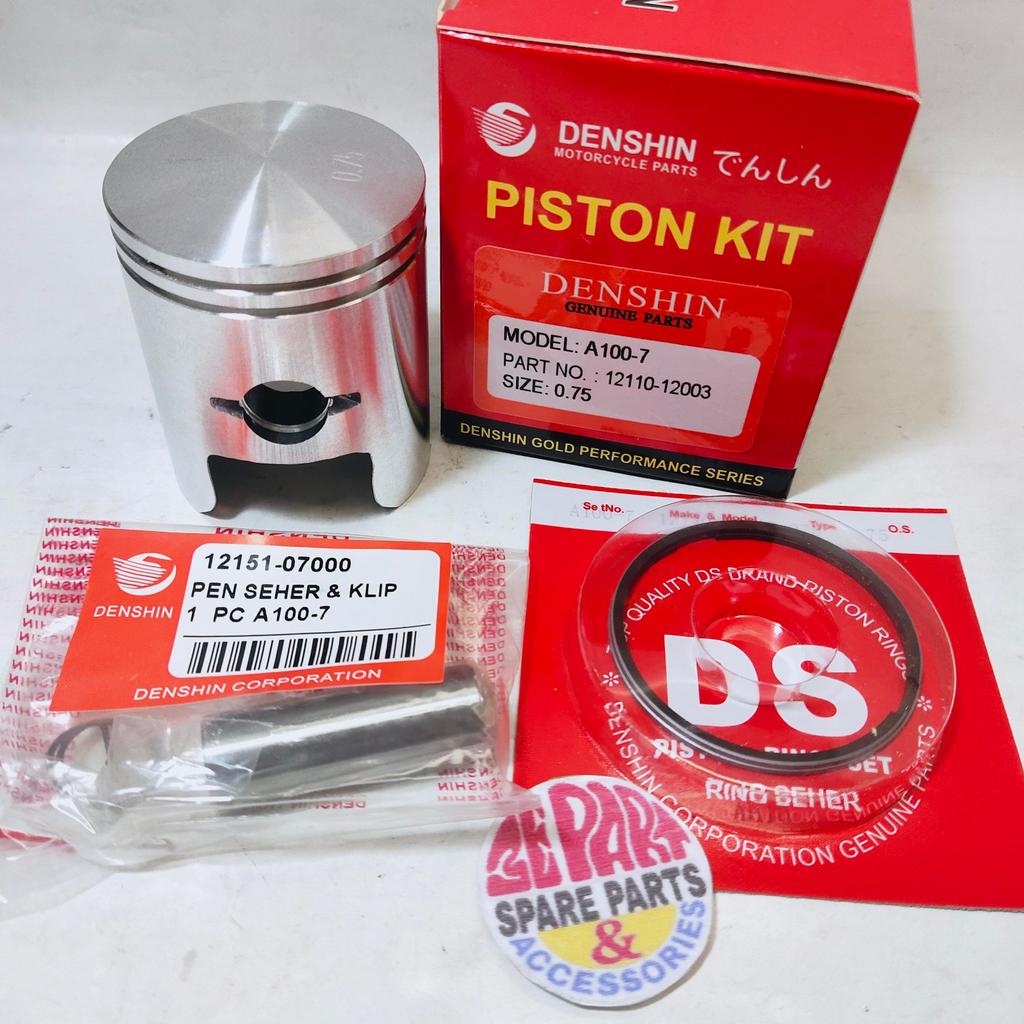 [3E Parts & Acc]  Seher piston kit A100 7 Os 75  Barang Langka