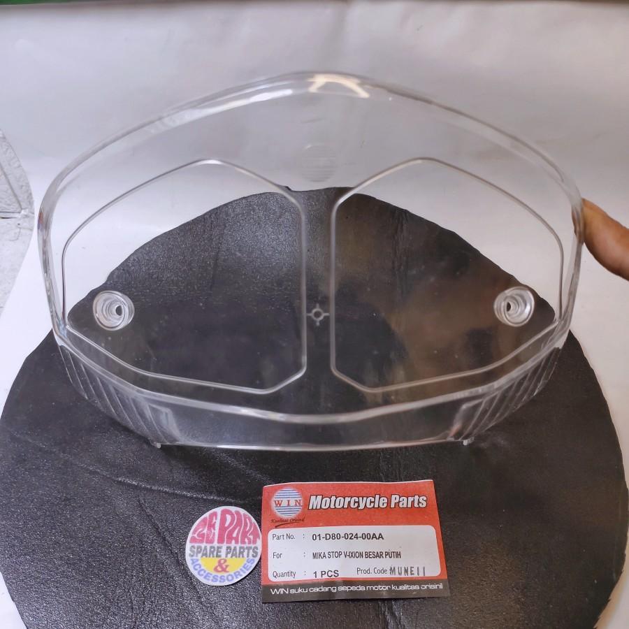 [3E Parts & Acc]  Mika Stop Vixion Old Lama Besar Clear Kualitas Ori  Barang Langka