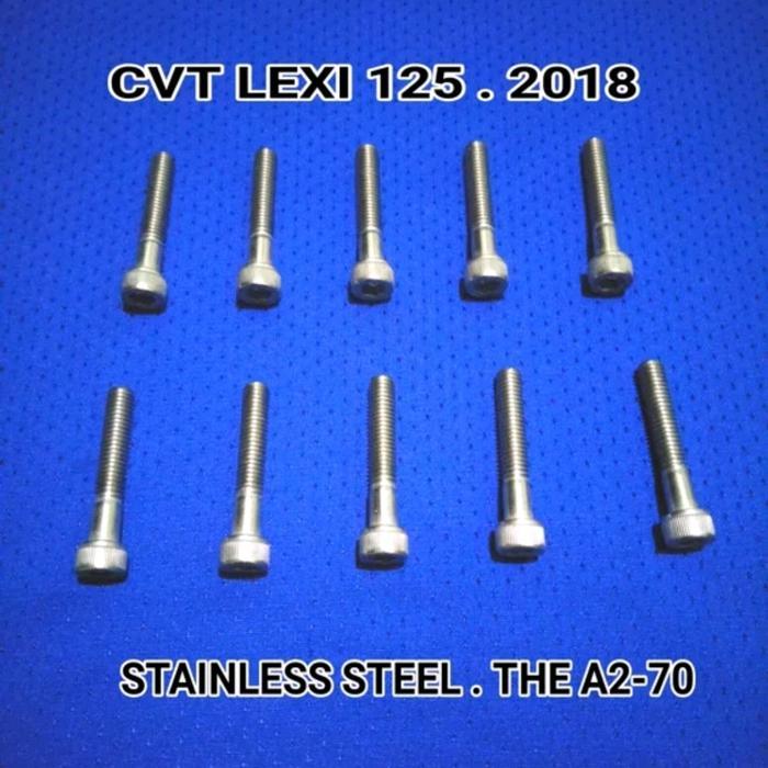 baut blok cvt lexi 125 stainless - -, -