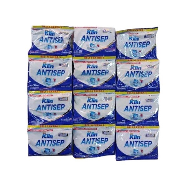 (GROSIR) Detergen So Klin Antisep (46g x 6pcs )