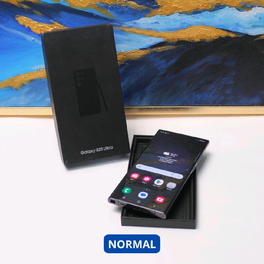 SAMSUNG S23 ULTRA 12/1 TB  HP SECOND ORIGINAL SINAR MUTIARA CELL