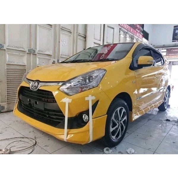 BUMPER bodykit Toyota Agya 1200cc trd 2017 2018 2019 bodikit new agya body kit new agya GRADE-A