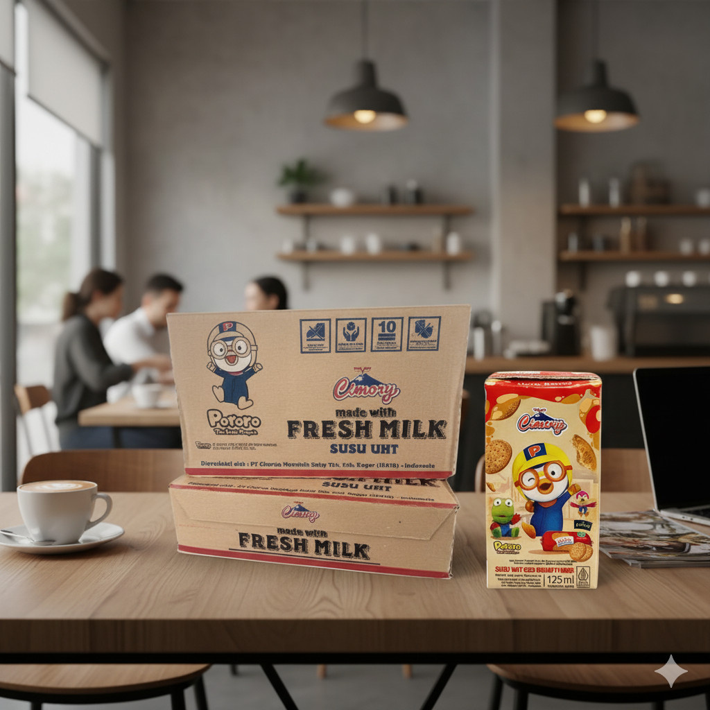 Susu UHT Cimory Marie Regal Mini 125ml 1 Dus Isi 40pcs susu creamy lembut rasa regal enak