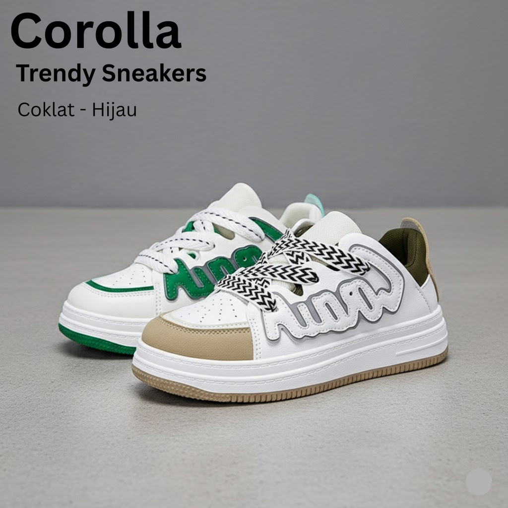 COROLLA Fashion Trendy Sepatu Cewe Casual - Sepatu Wanita