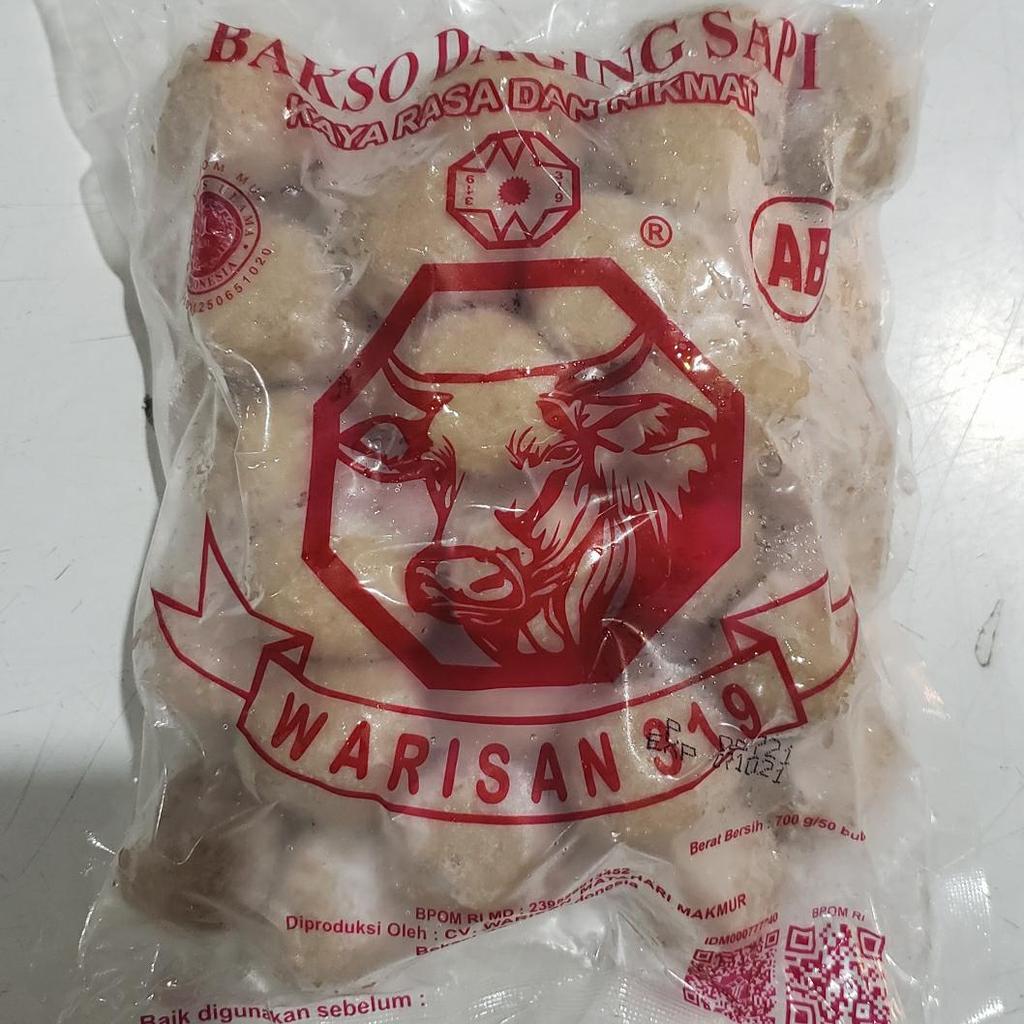Bakso Sapi Warisan 319 isi 50