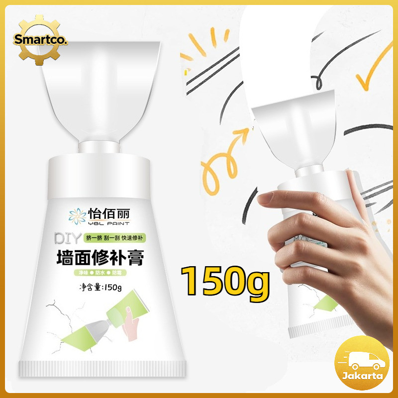 Dempul Tembok Dinding 150g Lem Semen Penambal Tembok Instan Serbaguna Pasta