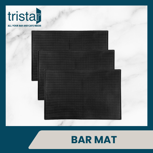 Bar Mat Bartender Rubber Mat Barista Anti Slip Tatakan Gelas Silicone Bartender Barista & Bartender 