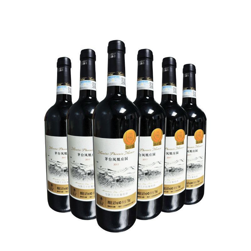 Mao/Taifenghuang Manor Marselan Red Wine750ml Dry Red Wine