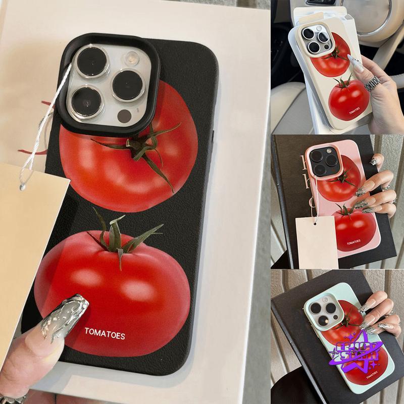 ⭐ MISS CASE ⭐Tomat Segar ManisCasing ponsel Bahan silikon lembut Untuk Vivo Y36 Y15 Y27 Y11 Y35 Y15s