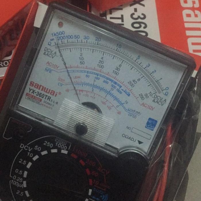 multimeter analog sanwa murah