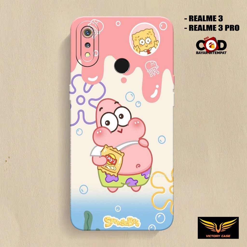 New Kartun Case - Softcase Realme 3 / Realme 3 Pro - Terbaru - Case Hp Realme 3 / Realme 3 Pro - Cas
