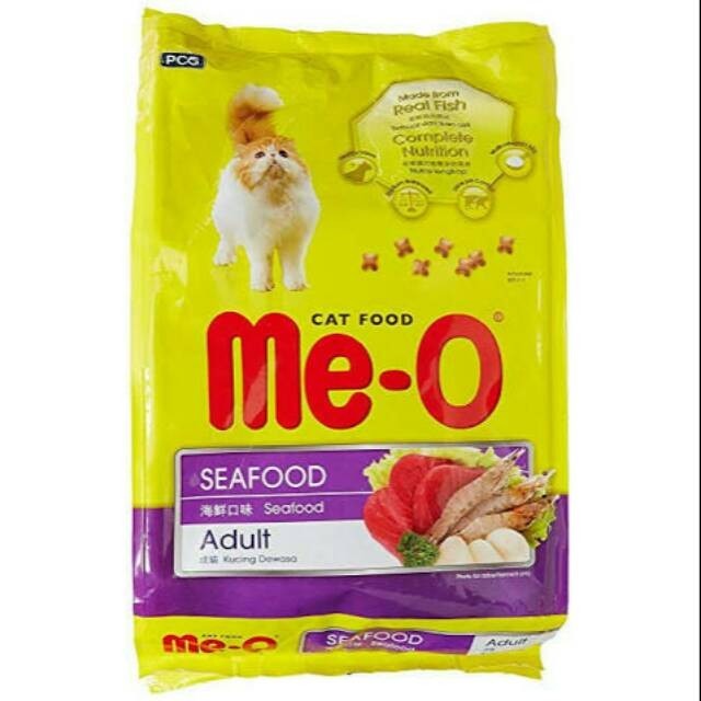 Meo seafood 1kg pakan kucing