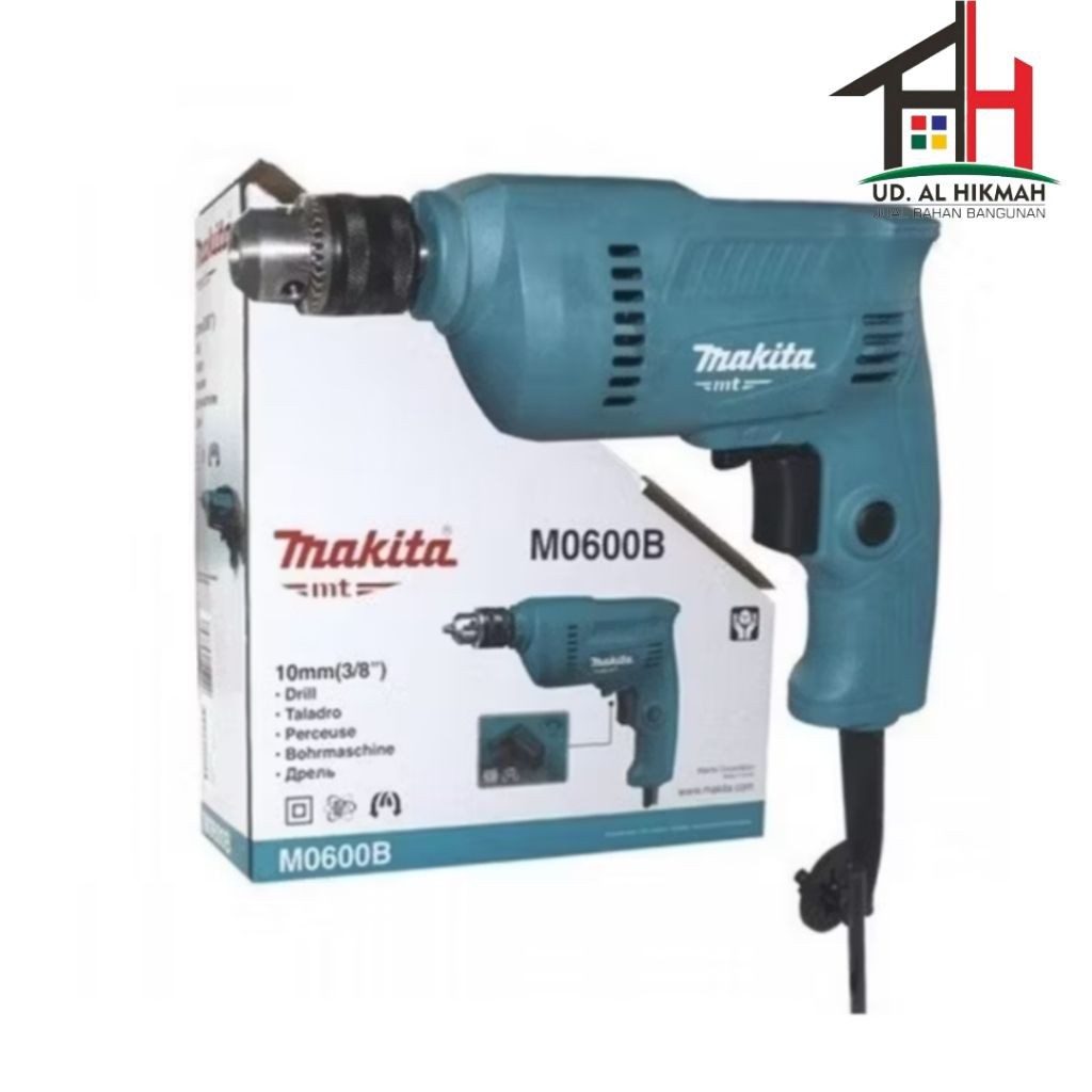 MESIN BOR 10MM MAKITA M0600B BOR LISTRIK POWER BOLAK BALIK