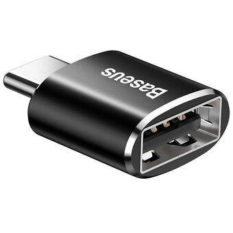 BASEUS OTG Adapter Type-C to USB AF CATOTG-01 – Konektor HP ke USB Flashdisk