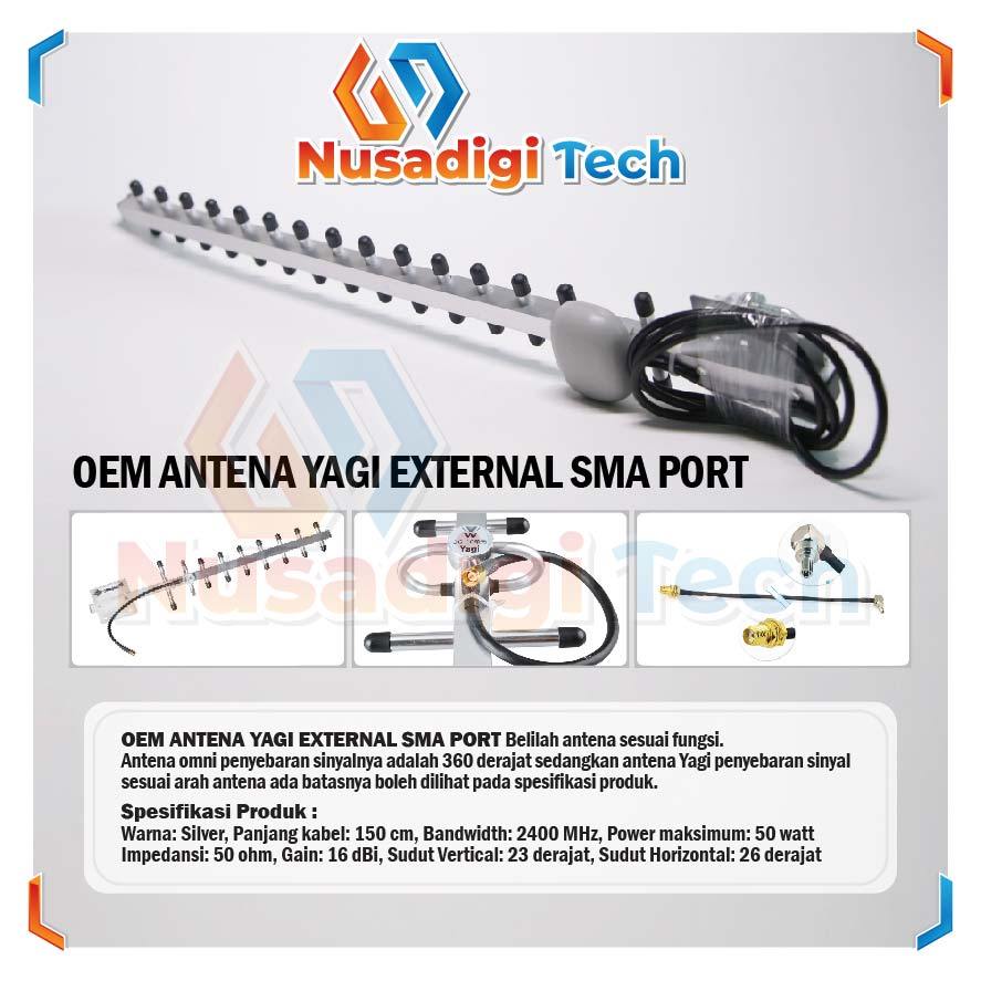AccessGo Oem Antena Yagi External Sma Port