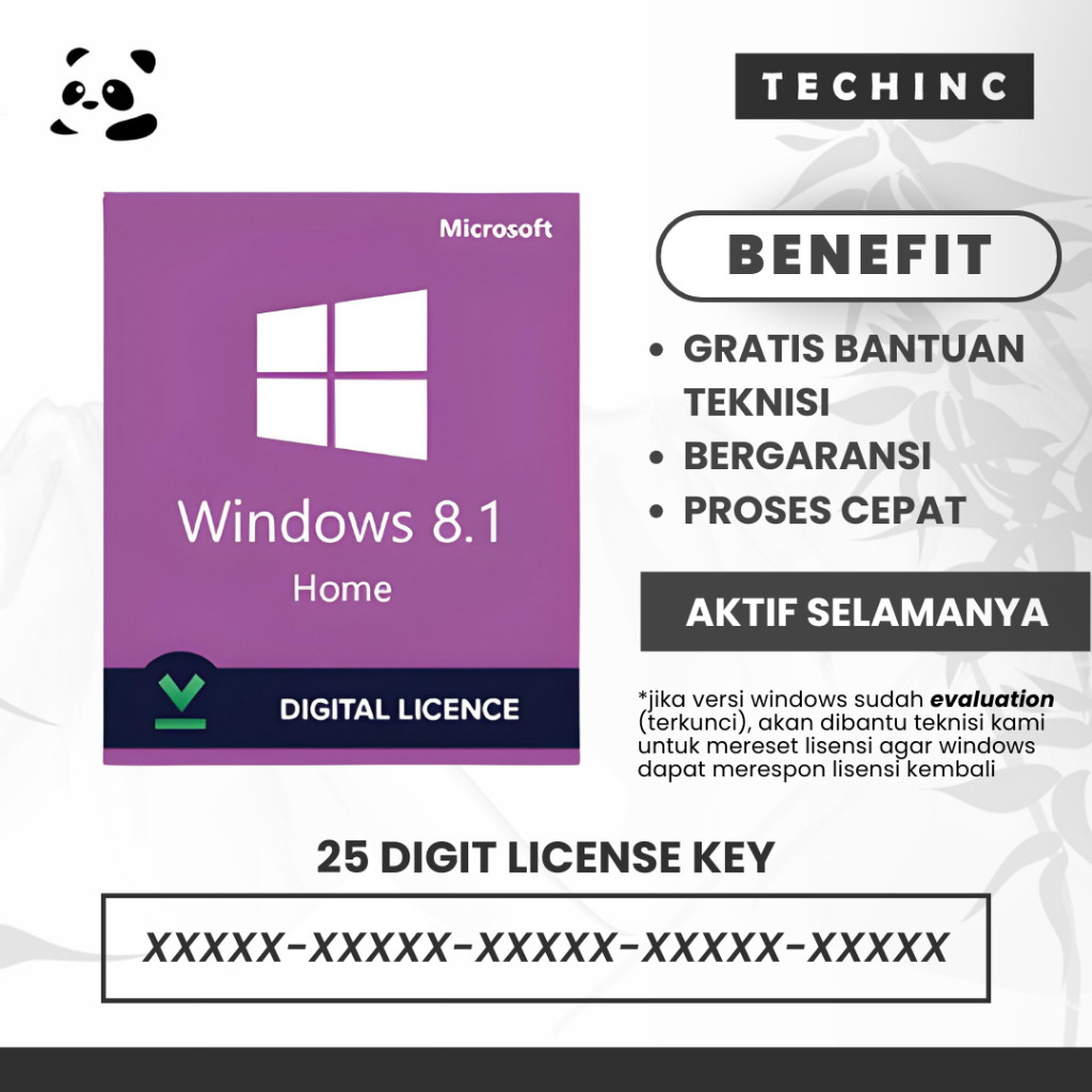 Windows 8.1 Home License Product Key Original Retail