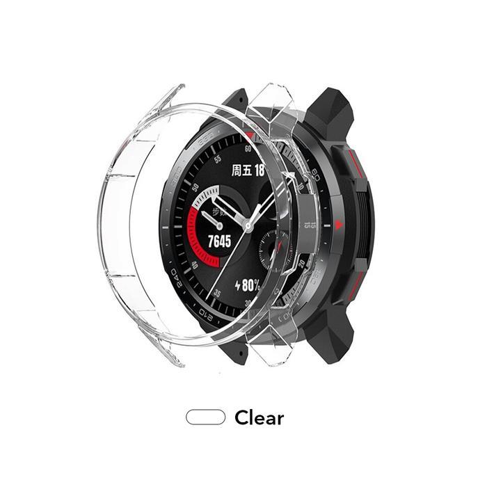 Casing HONOR Watch GS Pro | Protector Case | Aksesoris Smartwatch - White Clear