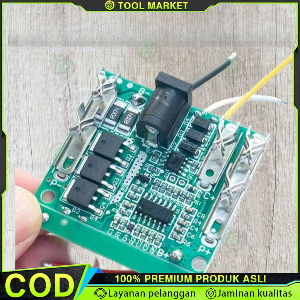 Bms Modul Baterai 5s 18v 20v 21v 48v 88v 99v Bms Baterai Cordless Lxt