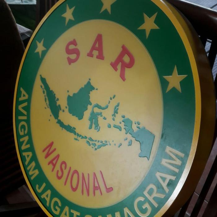 neon box bulat 60 cm