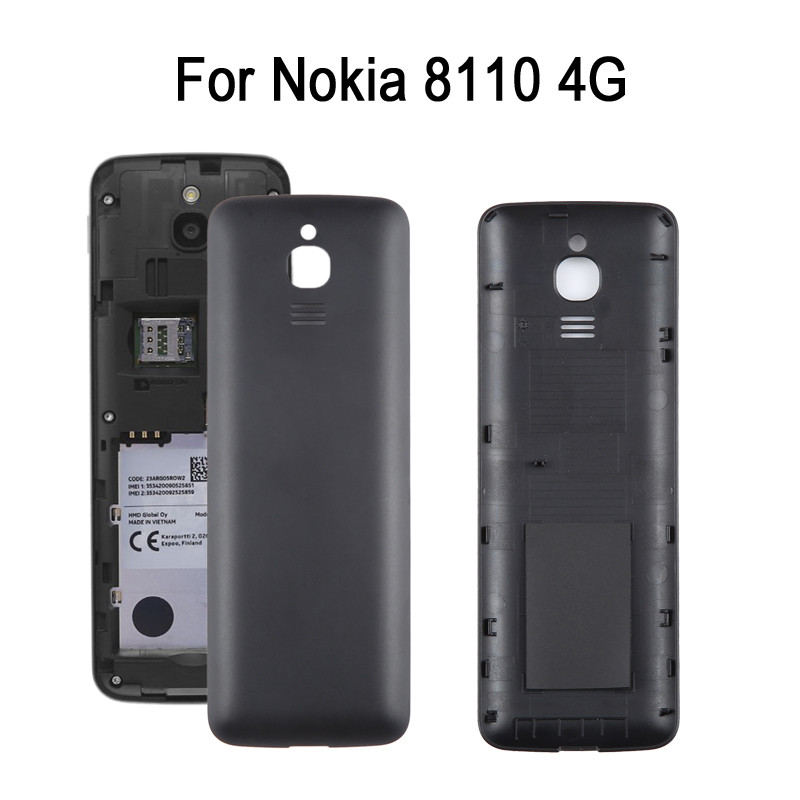 High Quality Battery Back Cover For Nokia 8110 4G Phone Rear Cover Repair Replacement Part