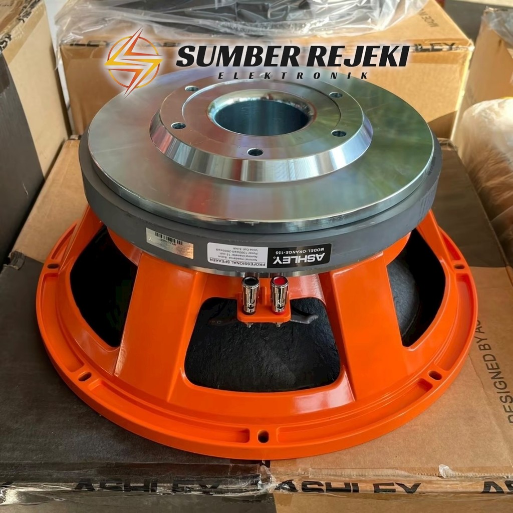 Speaker ASHLEY 15 inch ASHLEY 155 Orange Voice Coil 5 inch