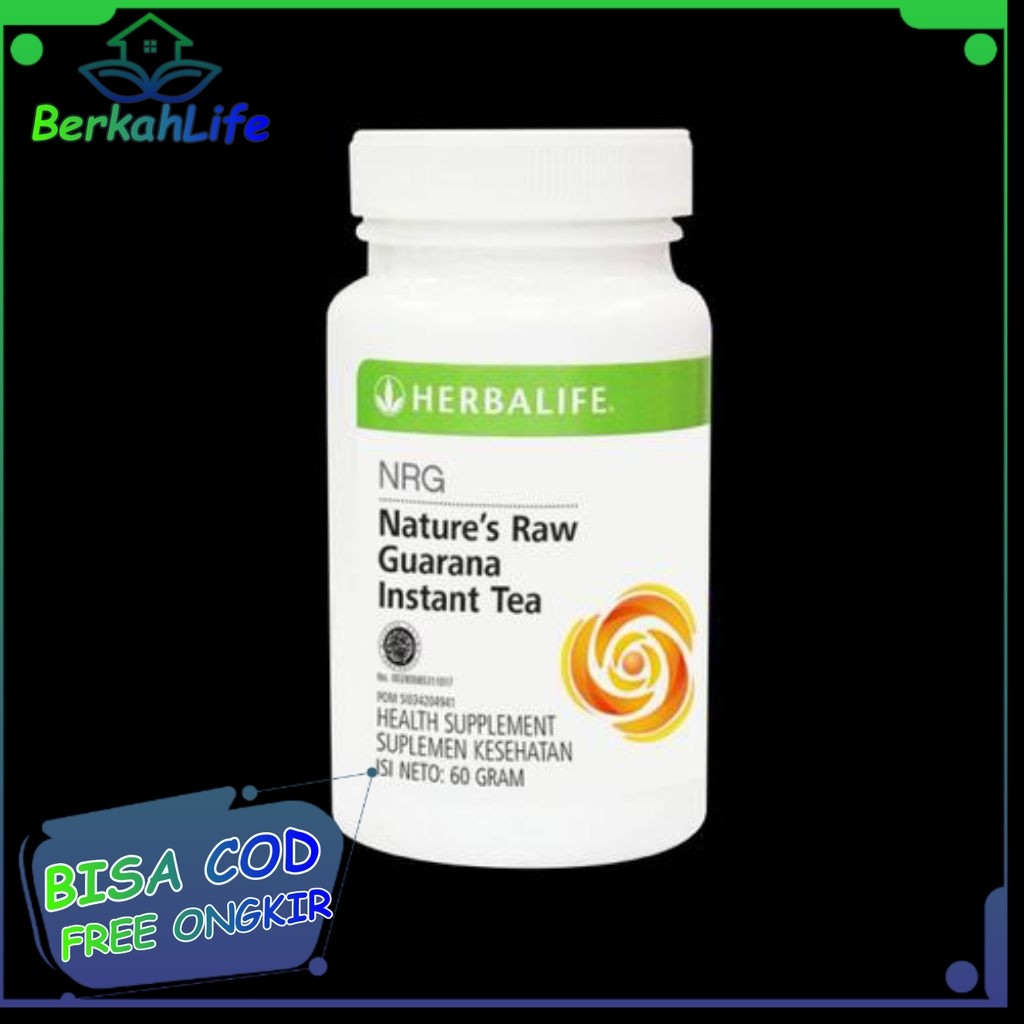 Herbalife NRG 100% original NRG Tea Herbalife Original Minuman Penambah Energi Meningkatkan Daya Pik