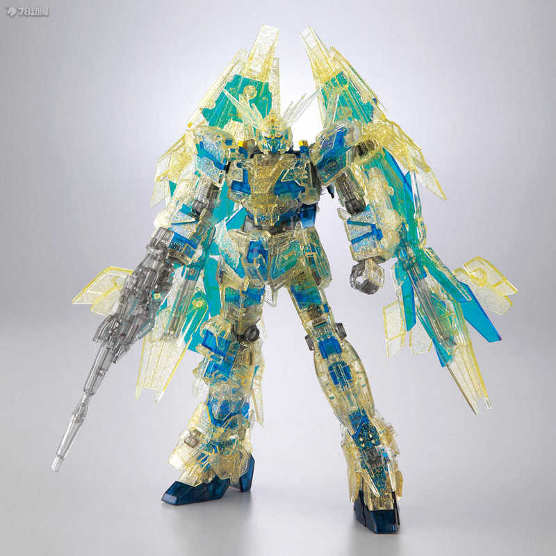 Hg 1/144 Hguc Unicorn 03 Phenex Destruction Mode Transparent Limited Edition Assembly Model Kit Acti