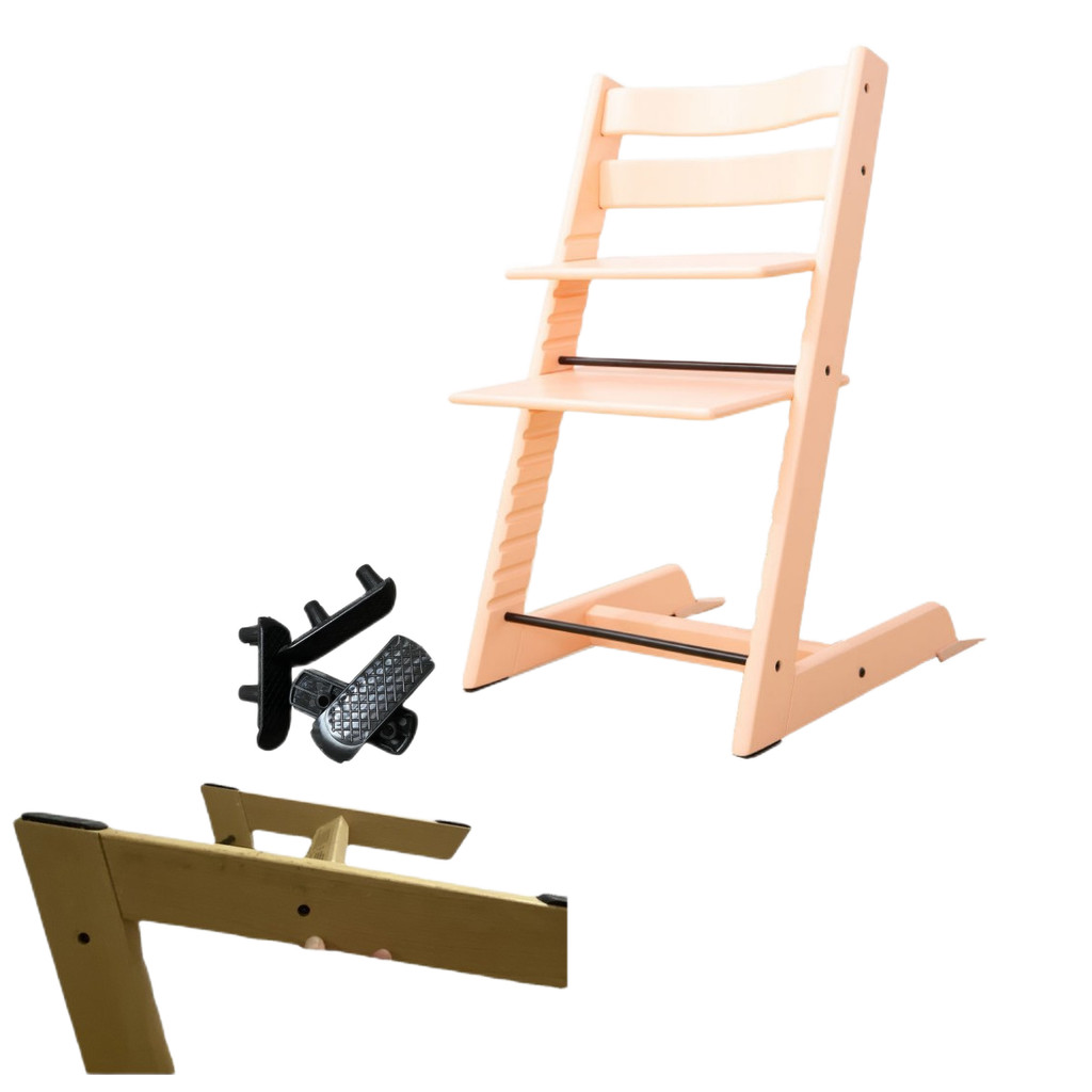 growth chair leg gasket baby stokke protector ning chair leg pad high chair antifalling bottom slot 