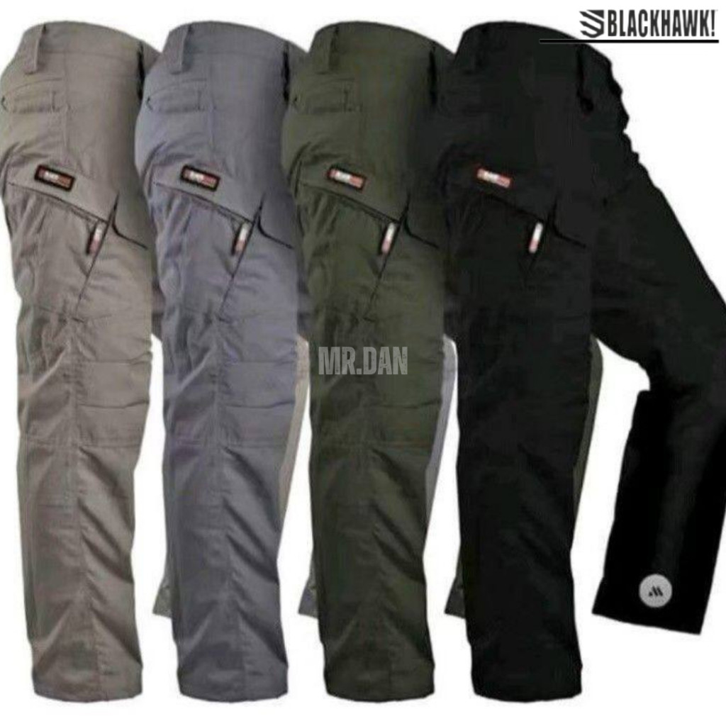 (NextOrigin) Celana Panjang Cowok Cargo BLACKHAWK Original 100% Tebal Premium Qualty