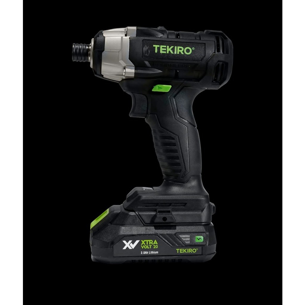 TEKIRO CORDLESS Impact Driver XV Brushless 20V (XTRA VOLT 20) / Bor Obeng Baterai XV / Compact