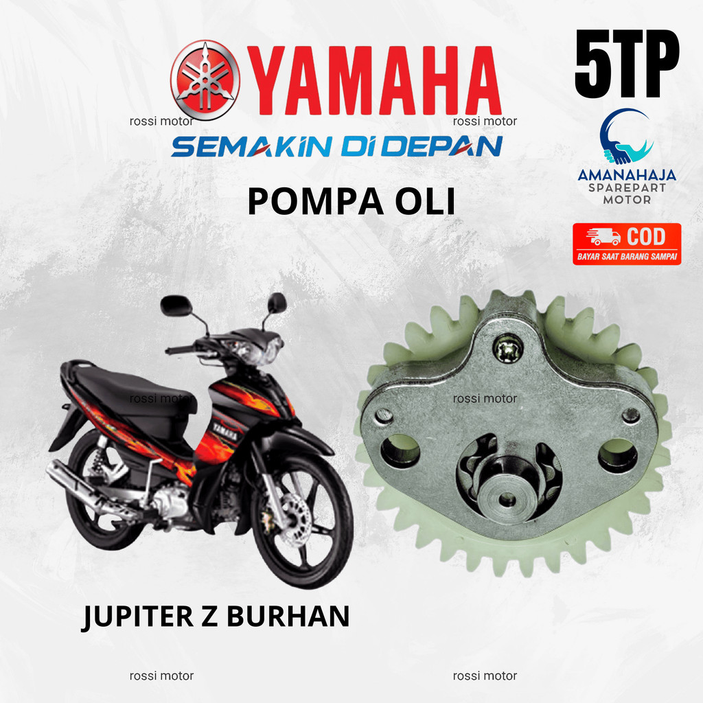 POMPA OLI JUPITER Z BURHAN (5TP) | SPAREPART ORIGINAL SUKU CADANG SEPEDA MOTOR