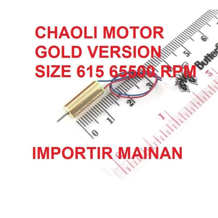 CHAOLI motor GOLD version size 615 65500 rpm for eachine E010 E013 by Mixmaxctoys