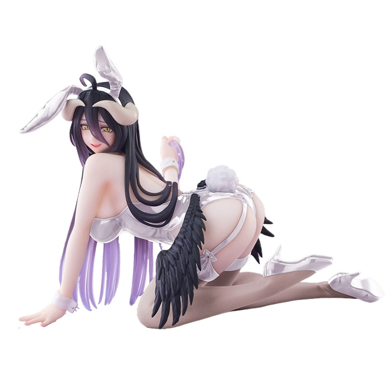 13cm Hentai Figure OVERLORD Anime Figure Bunny Girl Swimsuit Albedo Action Figure Collection PVC Mod