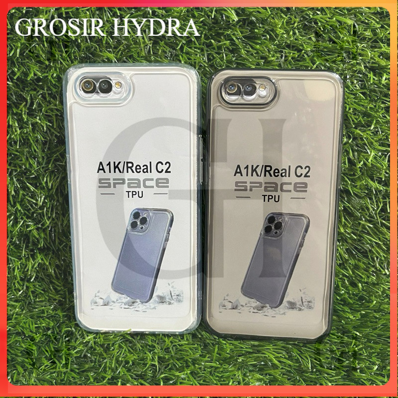 BIG SoftCase Casing Clear Oppo A1K/C2 Silikon Bening Trasaparan TPU Space